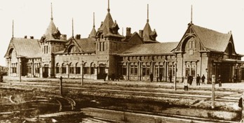 Вокзал в Новосокольниках